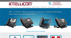 Desktop Screenshot of intellicom.fr